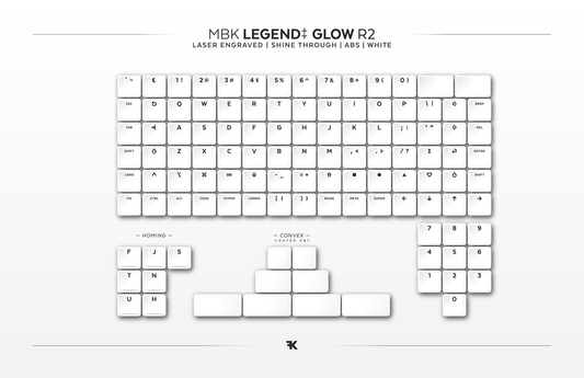 MBK Legend Glow R2 | White